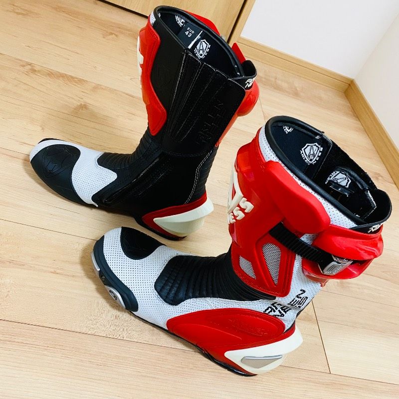 ☆美品☆アーレンネス ARLEN NESS バイク レーシングブーツ 27.5cm