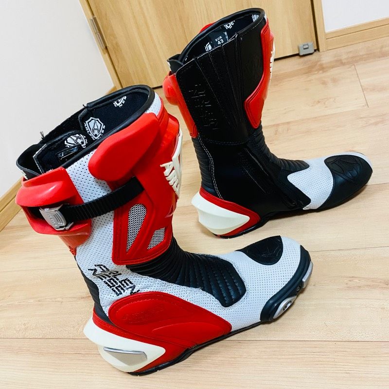 ☆美品☆アーレンネス ARLEN NESS バイク レーシングブーツ 27.5cm