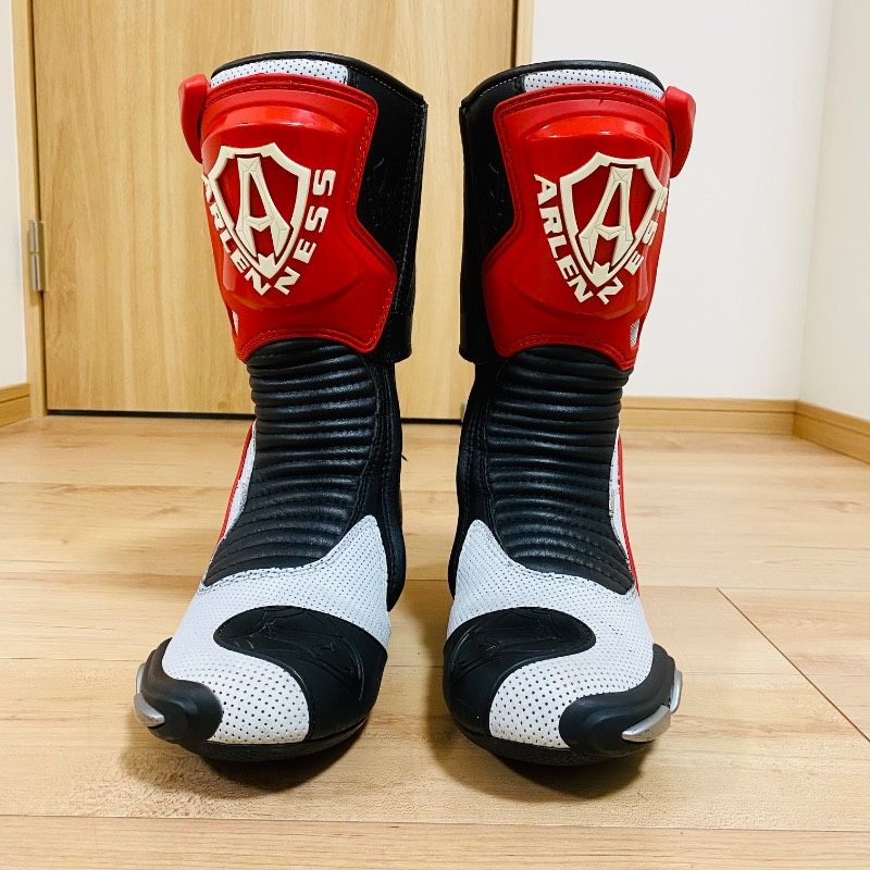 ☆美品☆アーレンネス ARLEN NESS バイク レーシングブーツ 27.5cm
