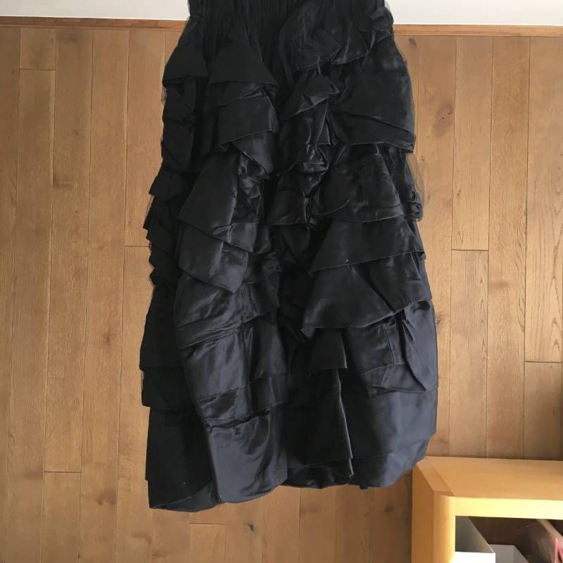 robe de chambre COMME des GARCONS コムデギャルソン レース フリル ワンピース AD 1997