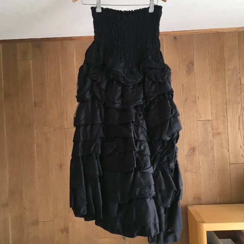 robe de chambre COMME des GARCONS コムデギャルソン レース フリル ワンピース AD1997