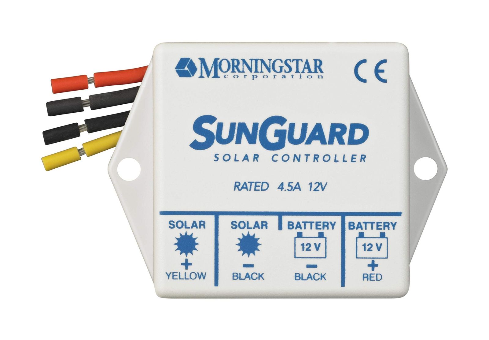 Morningstar Sunguard 4 5 A PWM ソーラー充電コントローラー SG インテリジェントソーラーパネルレギュレータ 12 Vバッテリーをサポート 屋外定格 高い信頼性と取り付け簡単 米国で設計