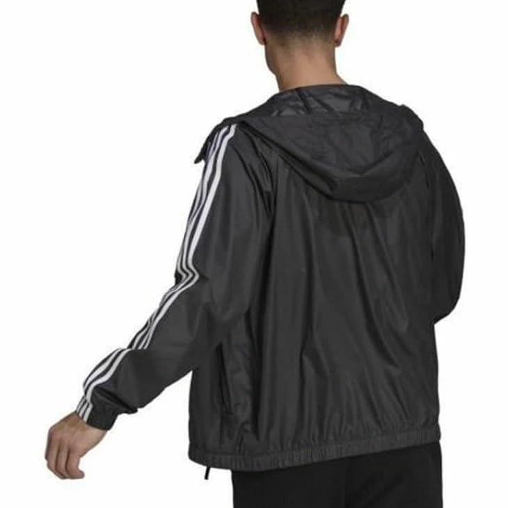 アディダス BSC 3ストライプ ウィンドジャケット Mサイズ ブラック H 65776 22543