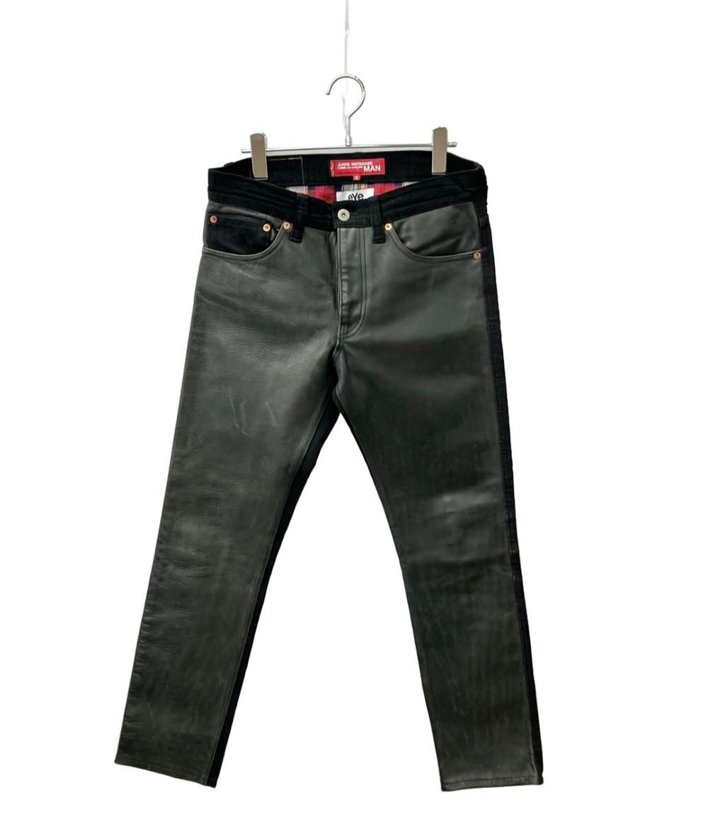 コムデギャルソンジュンヤワタナベマン リーバイス レザー切替パンツ メンズ SIZE XS COMME des GARCONS JUNYA WATANABE MAN Levi s