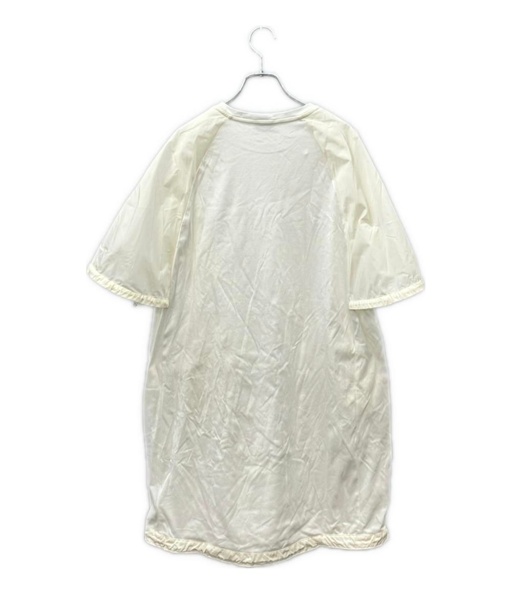 モンクレール 半袖ワンピース 異素材切替ワンピース レディース SIZE XS MONCLER