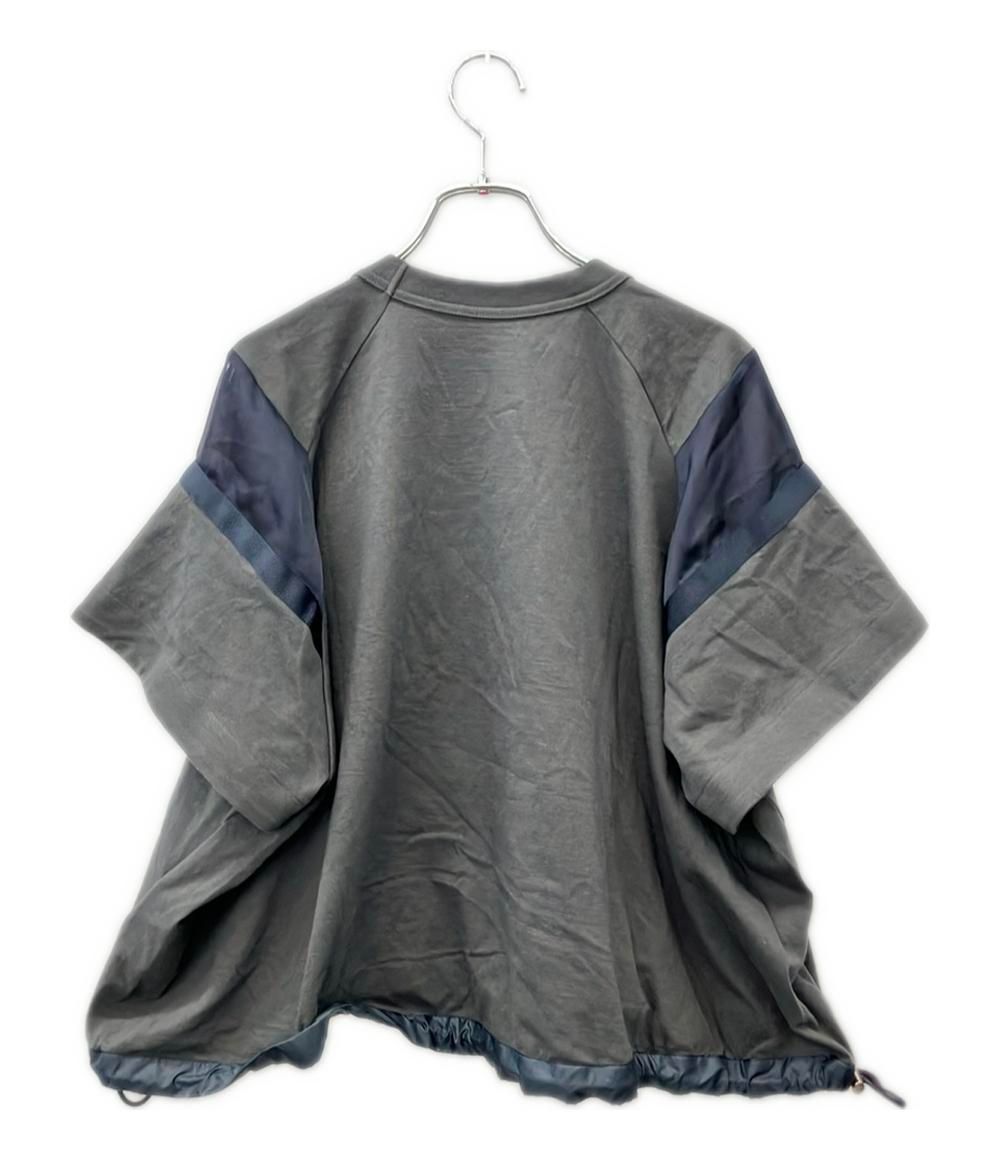 サカイ 半袖Tシャツ Satin x Cotton Jersey T-Shirt SCW-240 レディース SIZE 1 S Sacai