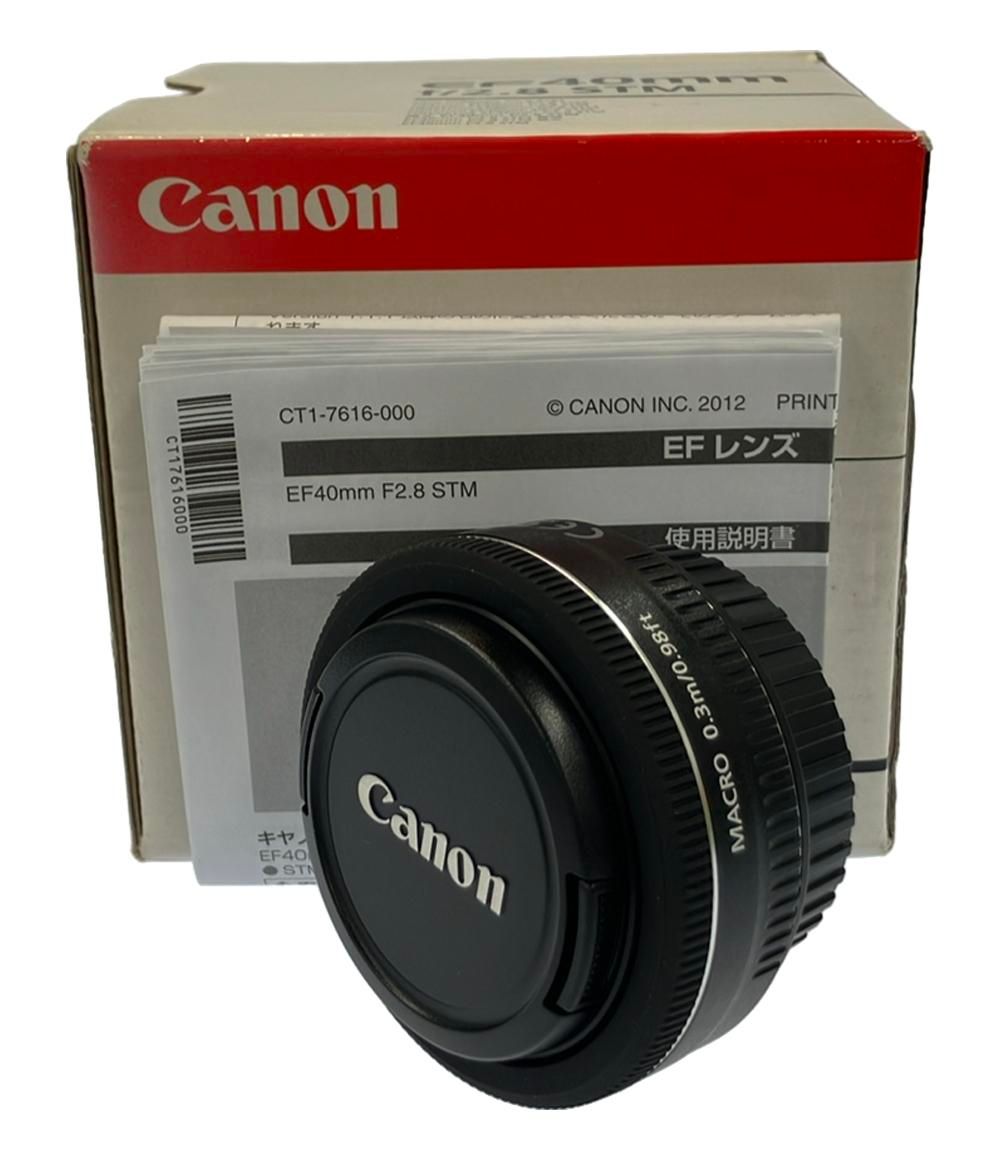 キヤノン 交換用レンズ EF 40mm F2.8 STM canon