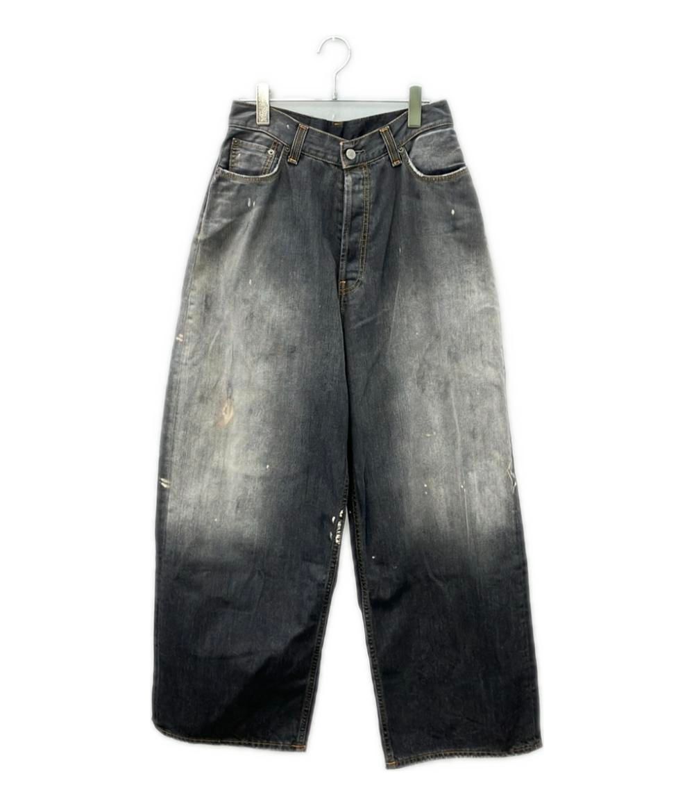 アクネストゥディオズ デニムパンツ ダメージ加工 スーパーバギーフィットジーンズ B00396 メンズ SIZE 44 S ACNE STUDIOS