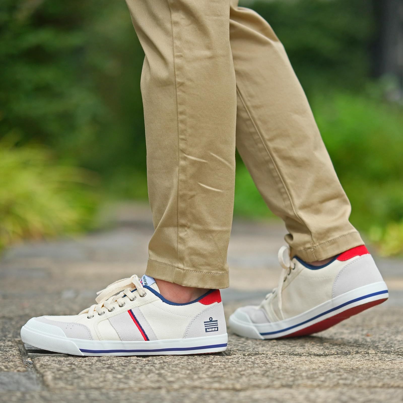  アドミラル スニーカー INOMER イノマー AD 602 ユニセックス トリコロール 25.0 cm E その他 陸上競技