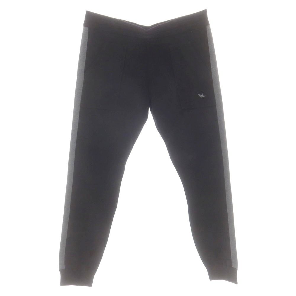 ウノピュウノウグァーレトレ 1piu1uguale3 シルクカシミヤナイロン ニット イージーパンツ ブラック サイズ6 メンズ