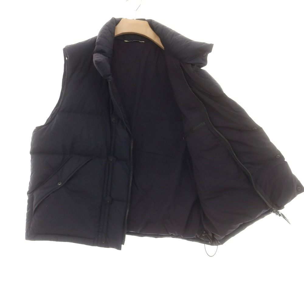 クリアランス 【】ファーラー FARAH ナイロン ダウンベスト ブラック