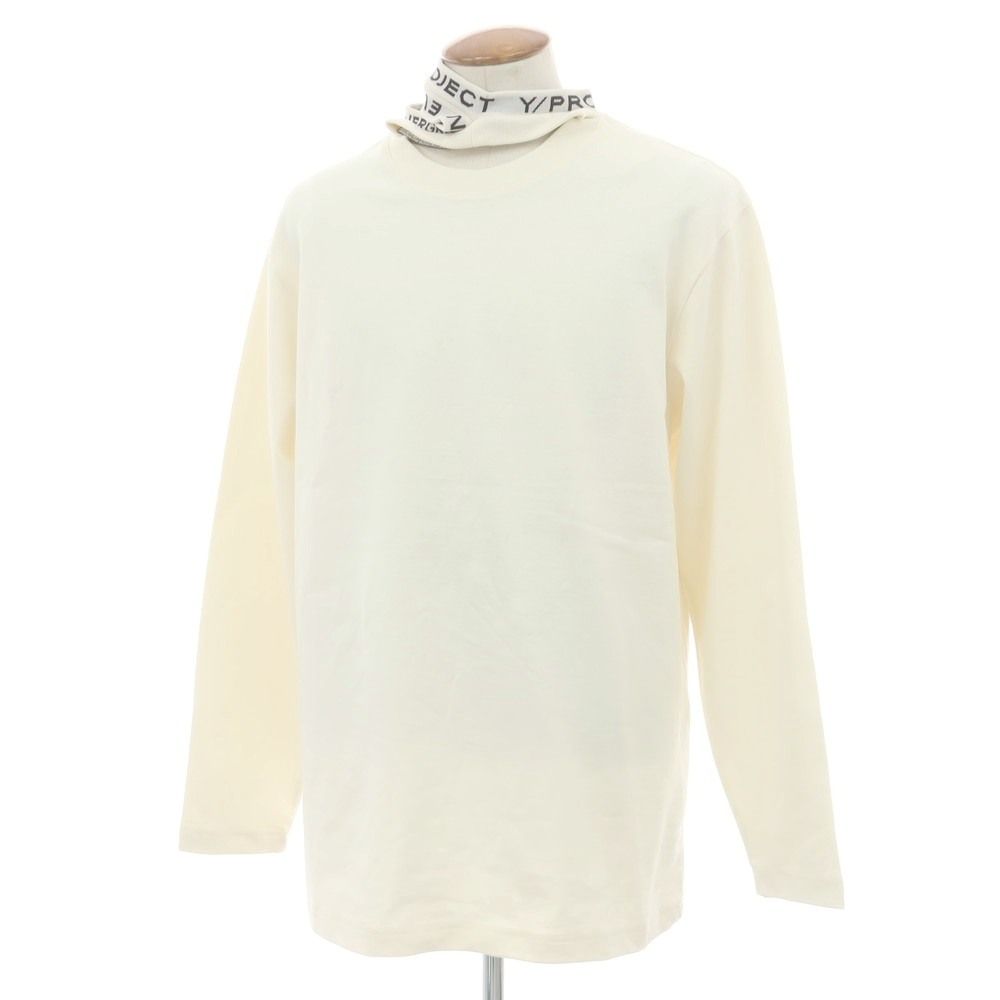 ワイ プロジェクト Y PROJECT コットン 長袖Ｔシャツ アイボリー サイズUNISEX M メンズ