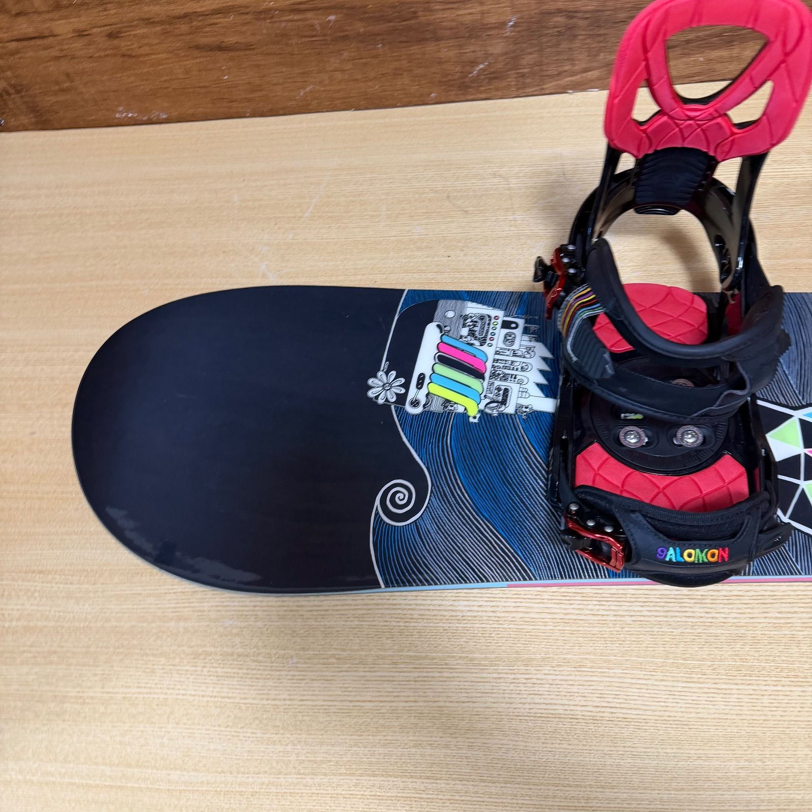 美品 SALOMON サロモン レディース スノーボード 4点セット ボード