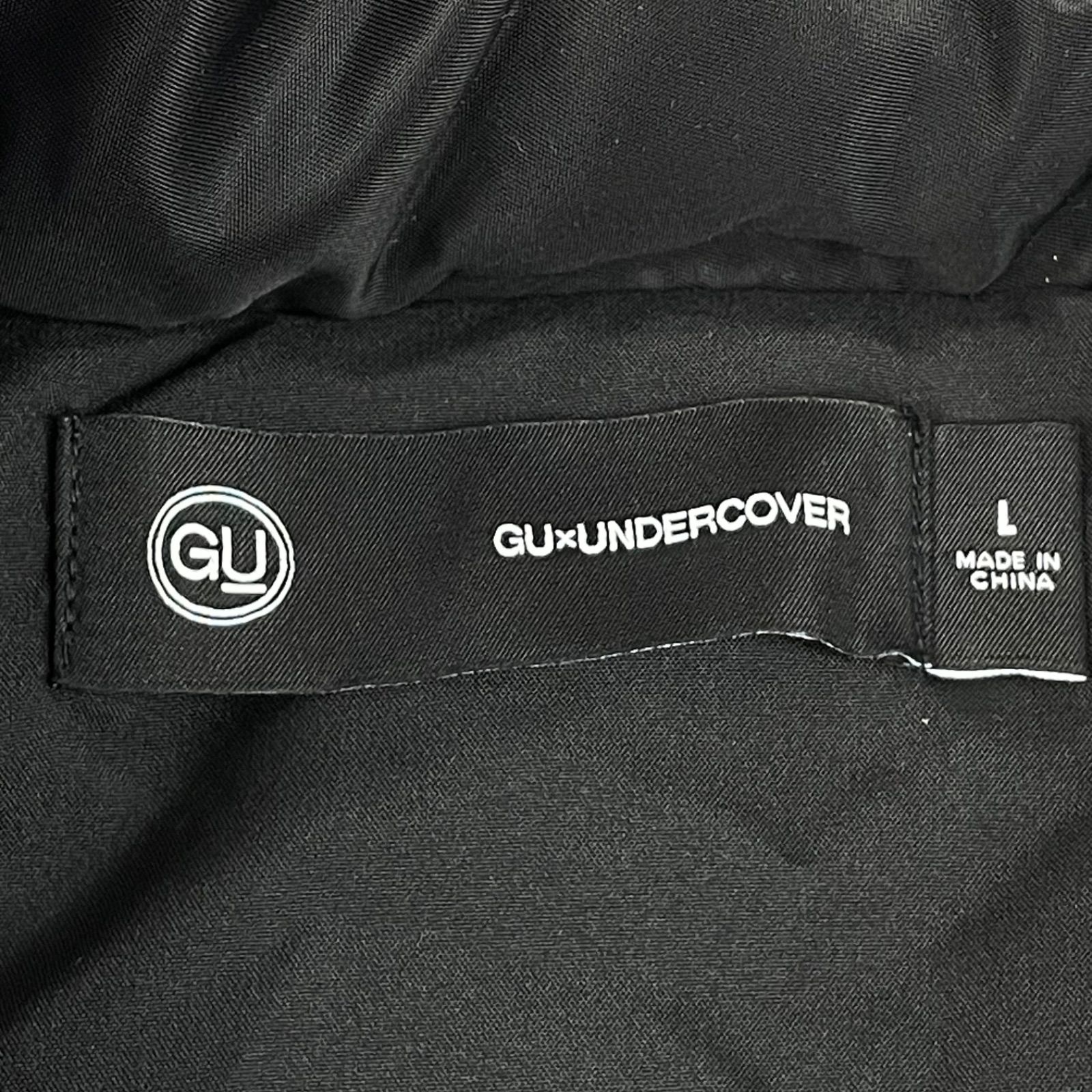 美品 GU×UNDERCOVER コンバーチブルパデッドブルゾン Lサイズ 2way 