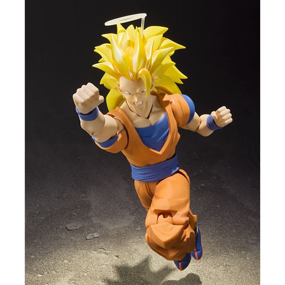NATIONS S H フィギュアーツ ドラゴンボールZ スーパーサイヤ人3孫悟空 約155 mm PVC ABS製 塗装済み可動フィギュア