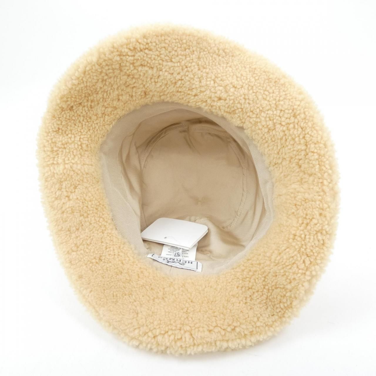  エルメス HERMES CLOU DE SELLE H PASSANT フォーヴ FAUVE ハット その他 帽子