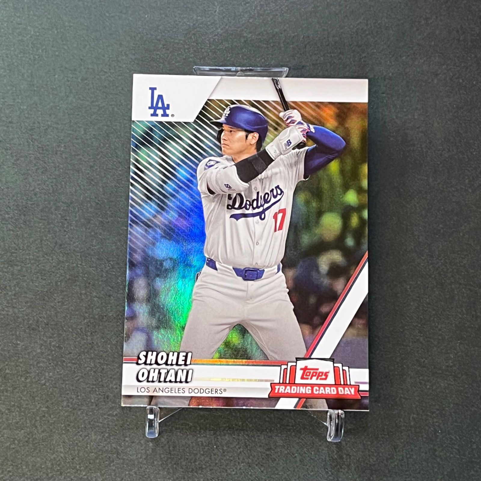 ドジャースタジアム限定配布未開封品】大谷翔平山本由伸収録 Topps