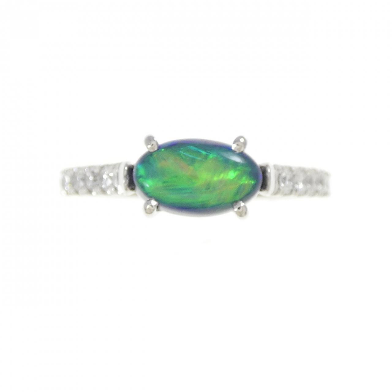 PT 900 ブラックオパール リング 0.97 CT