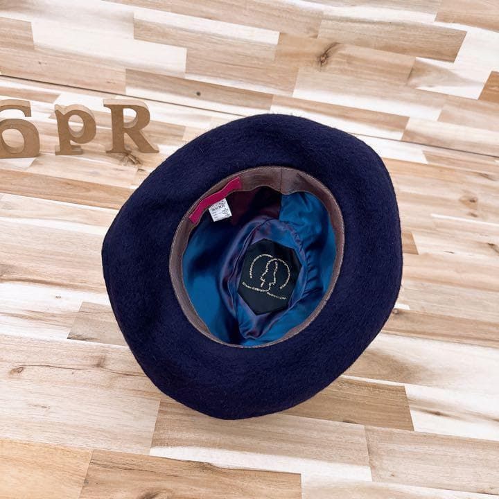 中折れハット ウール