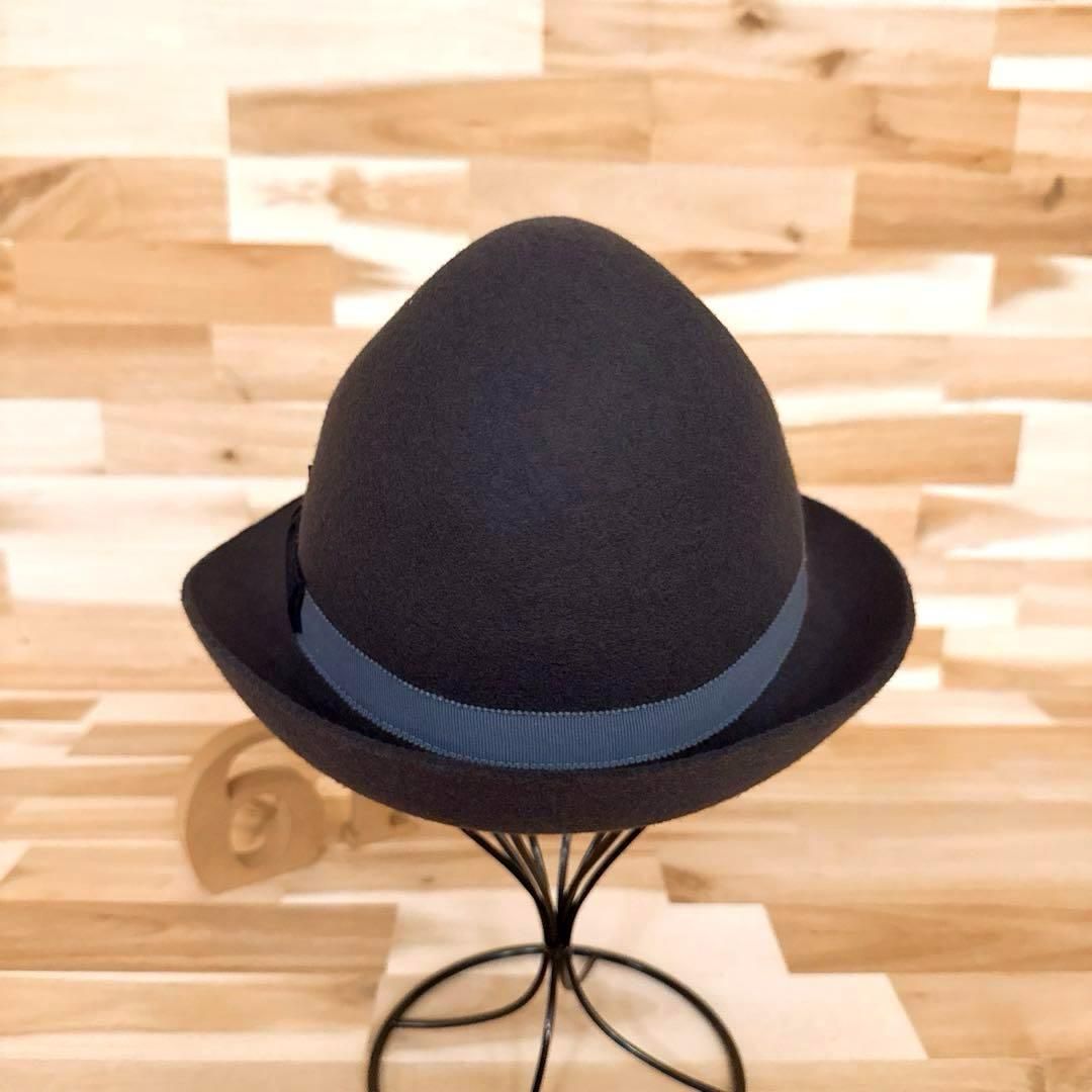ウール 中折れハット