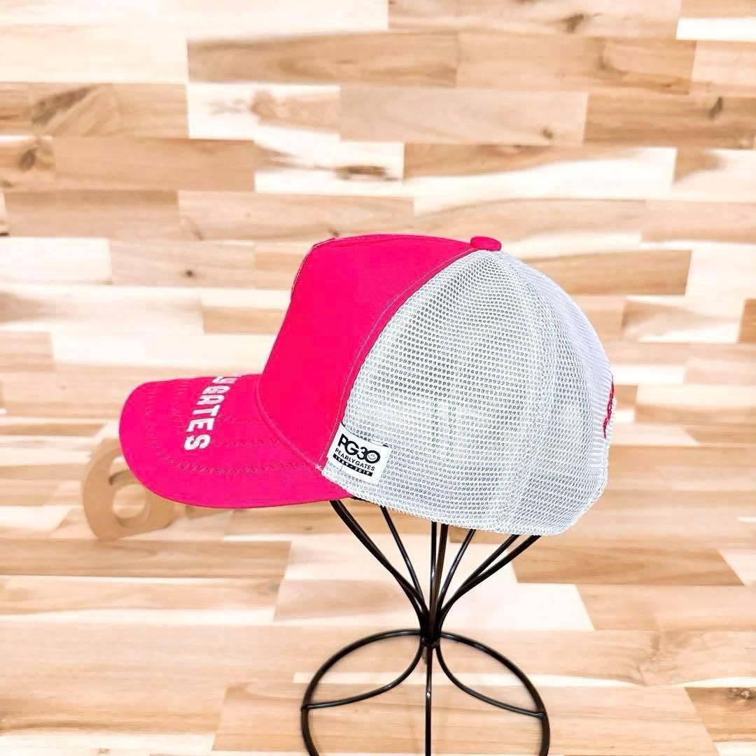 パーリーゲイツ】30周年記念 ワッペン ゴルフ メッシュ キャップ