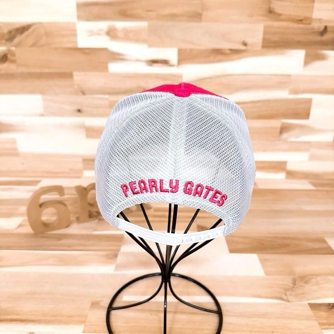 パーリーゲイツ】30周年記念 ワッペン ゴルフ メッシュ キャップ