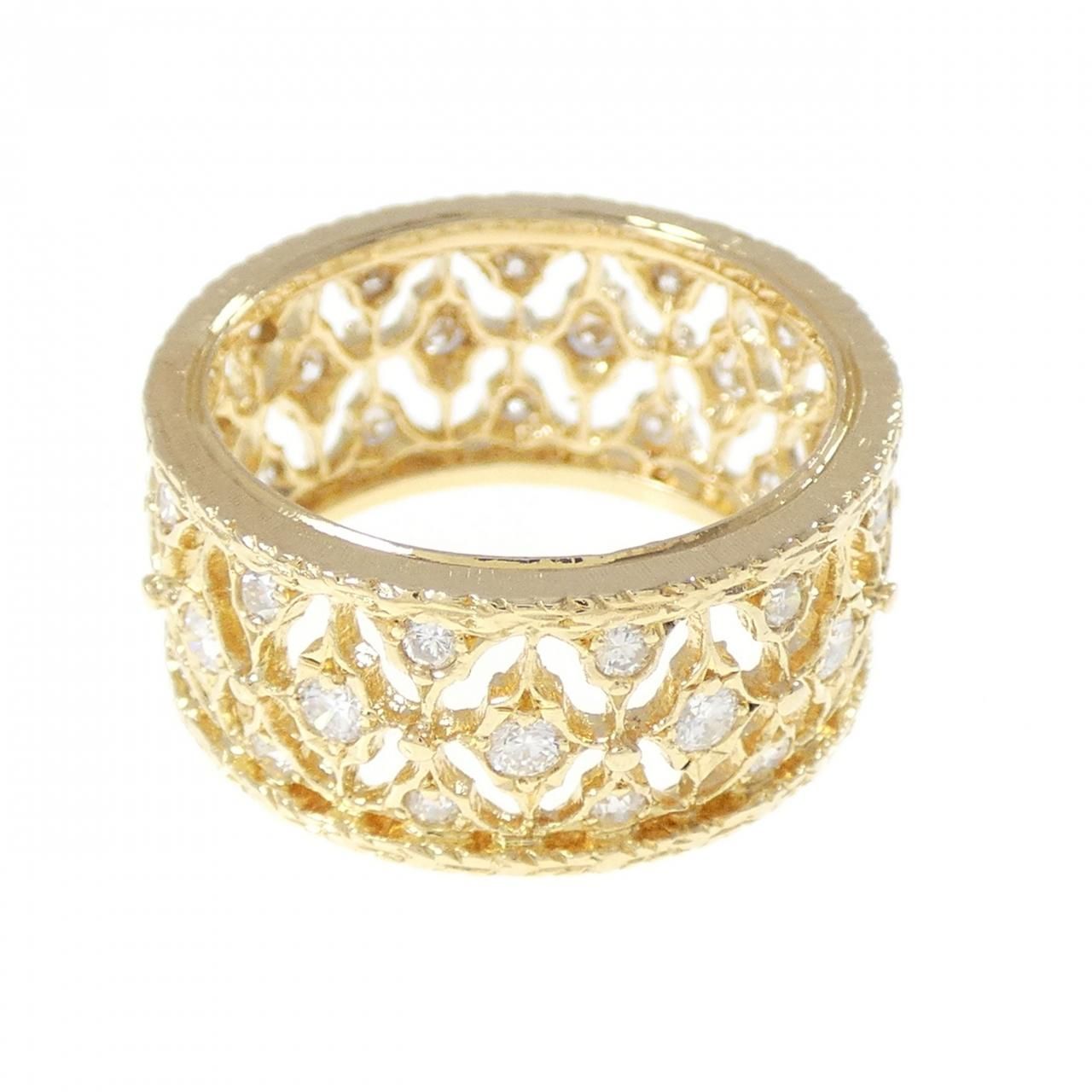 K 18 YG ダイヤモンド リング 0.774 CT