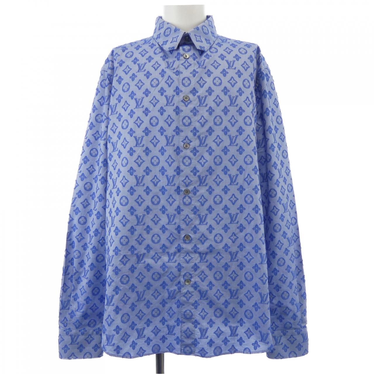 ルイヴィトン LOUIS VUITTON レギュラーシャツウィズDNA HLS51WDO7 シャツ