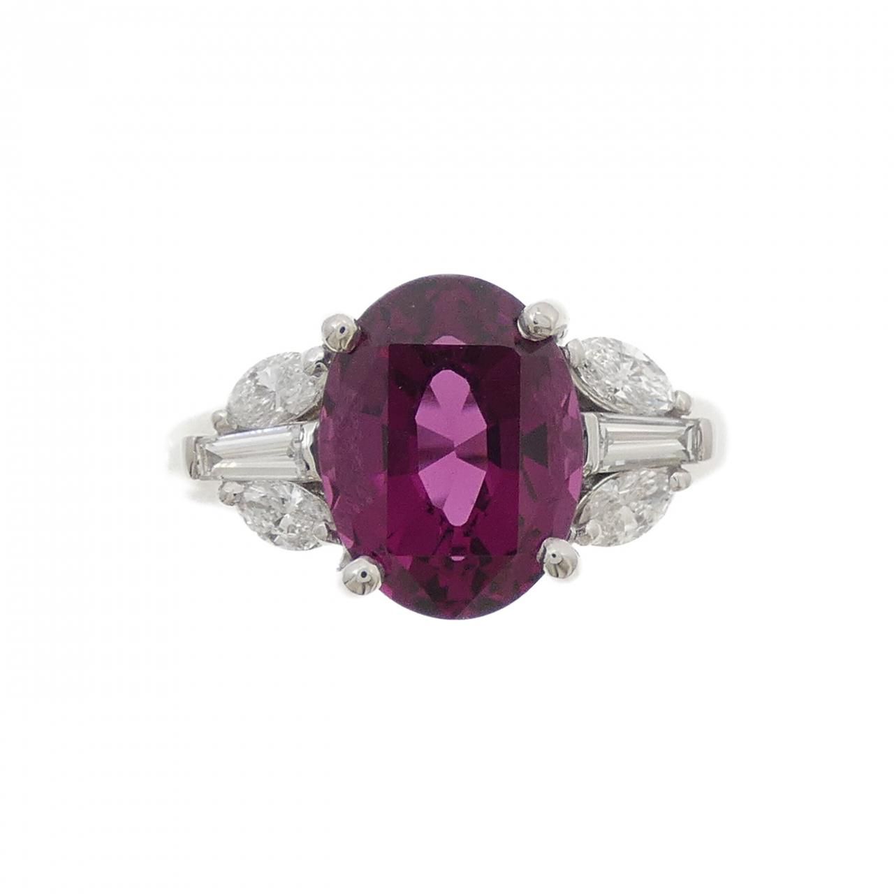 PT 900 ガーネット リング 4.60 CT