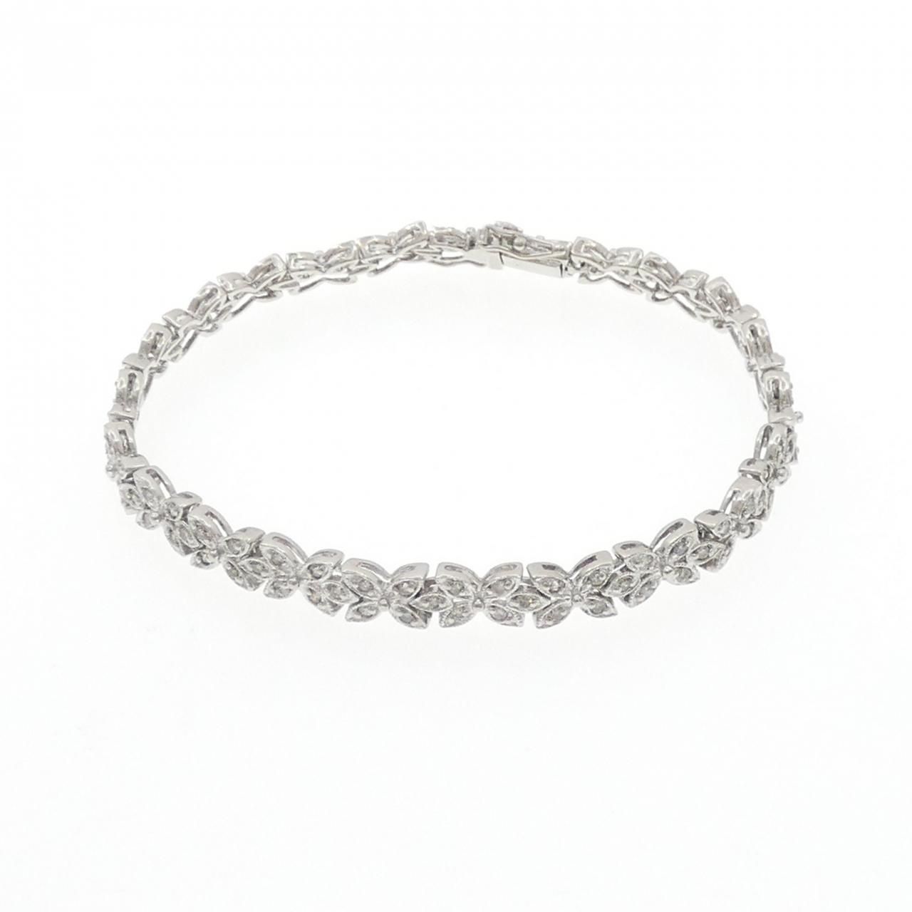  PT 850 ダイヤモンド ブレスレット 1.50 CT ブレスレット アクセサリー