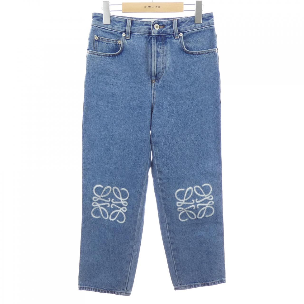 LOEWE アナグラム　デニムパンツ　34 楽天市場】LOEWE ロエベ ジーンズ ANAGRAM BAGGY アナグラム バギー