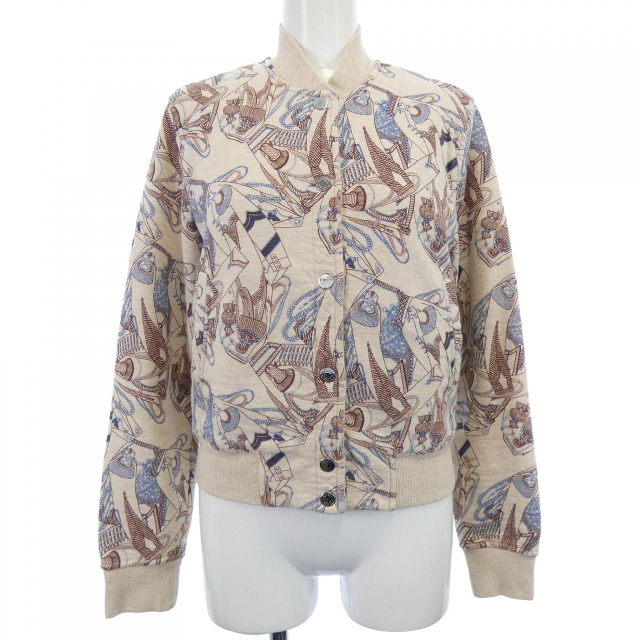 エルメス HERMES ZOUAVES ET DRAGONS FINESSE 17-7747 ブルゾン