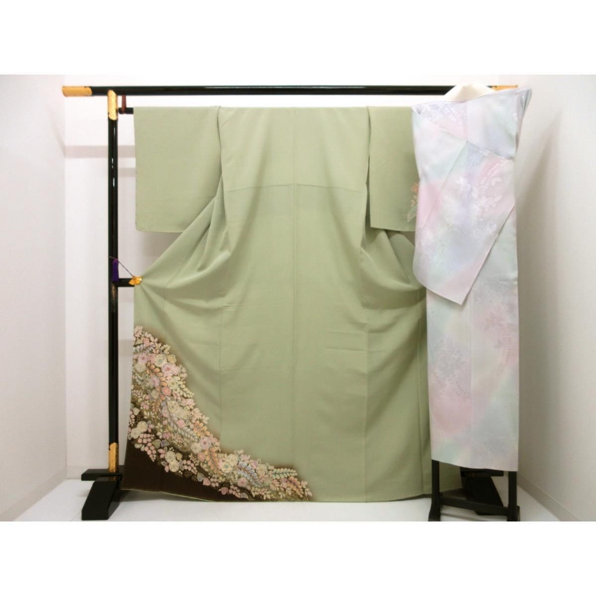 訪問着 翠山工房 きもの 長襦袢 ２点セット