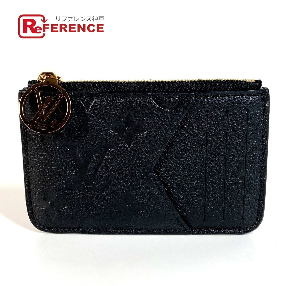 LOUIS VUITTON ルイヴィトン コインケース カードケース ポルト カルト・ロミー M81883 モノグラムアンプラントレザー ノワール ブラック