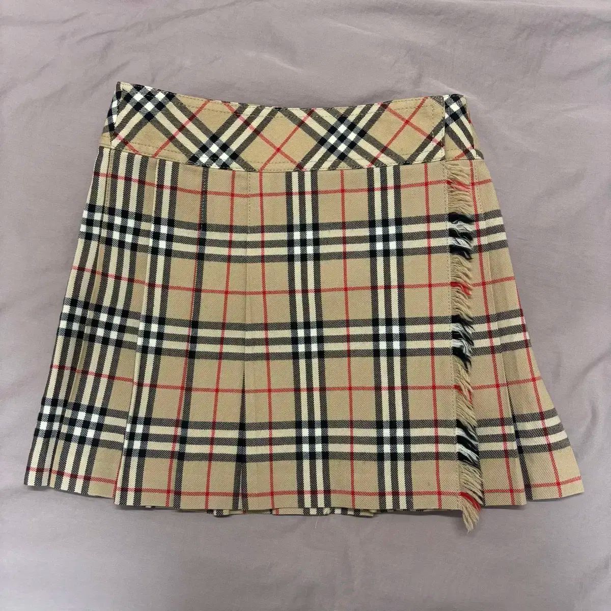 バーバリー ブルーレーベル プリーツスカート 36
