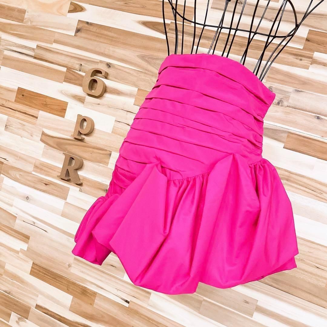 ザラ ビビット アシンメトリー レイヤード スカート XS ピンク