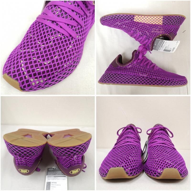 アディダス DRAGON BALL Z ドラゴンボールZ 孫悟飯 ディーラプト パープル スニーカー D97052 メンズ 27.5cm ISItems【USED】【古着】【】50147043