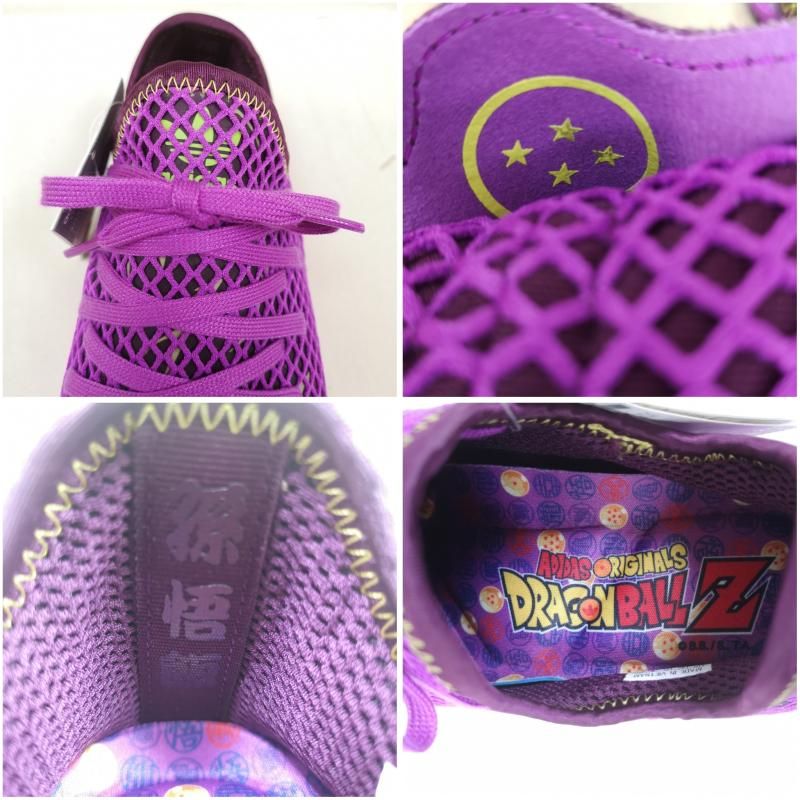アディダス DRAGON BALL Z ドラゴンボールZ 孫悟飯 ディーラプト パープル スニーカー D97052 メンズ 27.5cm ISItems【USED】【古着】【】50147043
