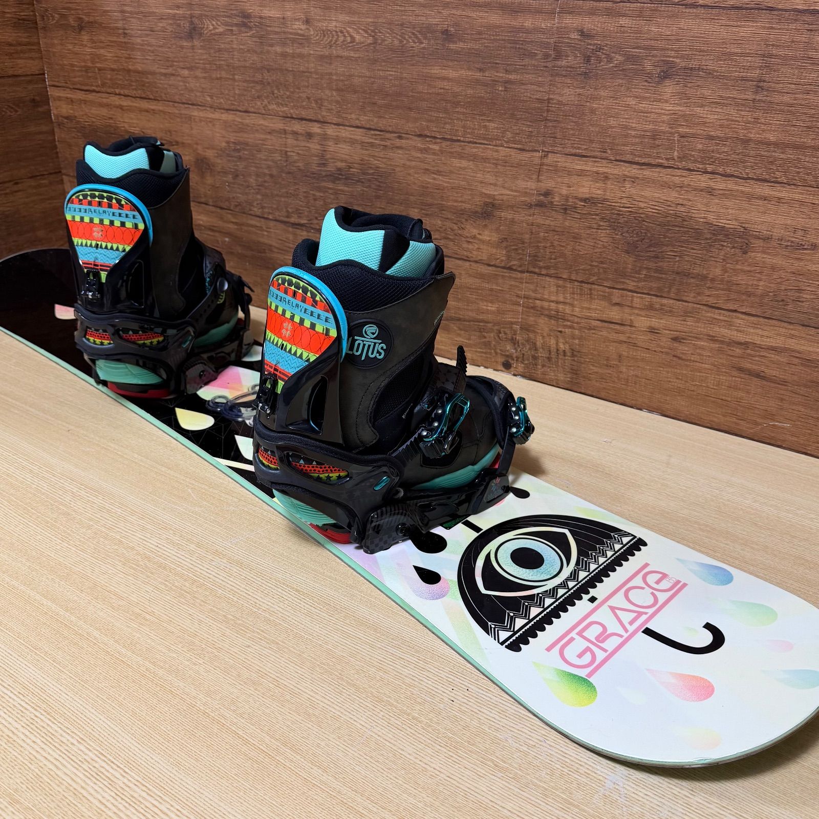 SALOMON サロモン レディース スノーボード 3点セット ボード 135cm