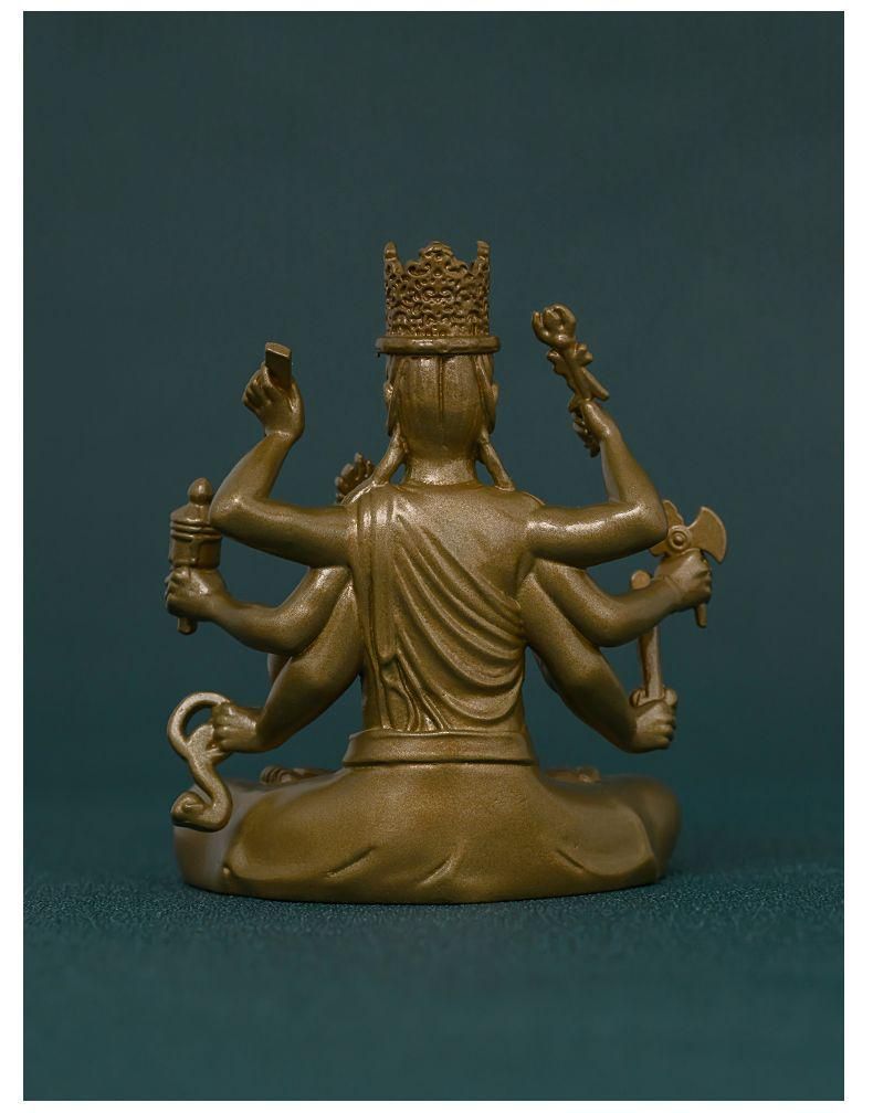 仏教美術 仏像 大随求菩薩 小仏像 銅製 銅器 - メルカリ