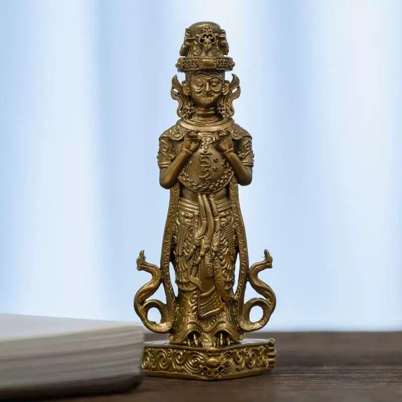 仏教美術 ザキラム仏像 禅意茶台 文机 鎮宅 辟邪 開運 風水 招財 置物