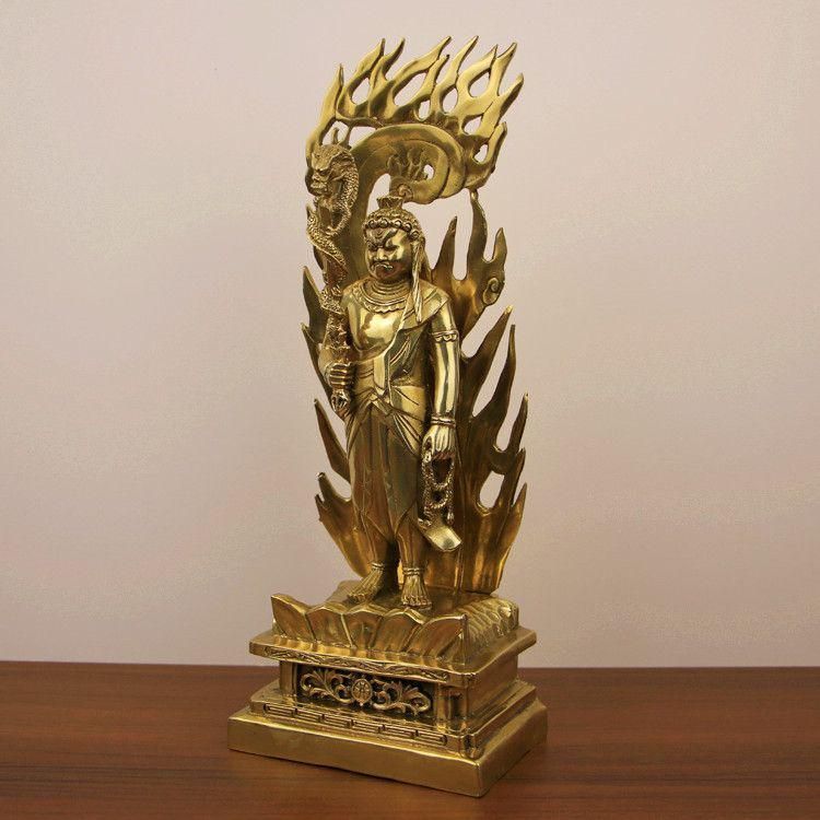 地蔵 菩薩 観音 不動明王 銅製 仏像 彫刻 置物 開運 風水 - メルカリ