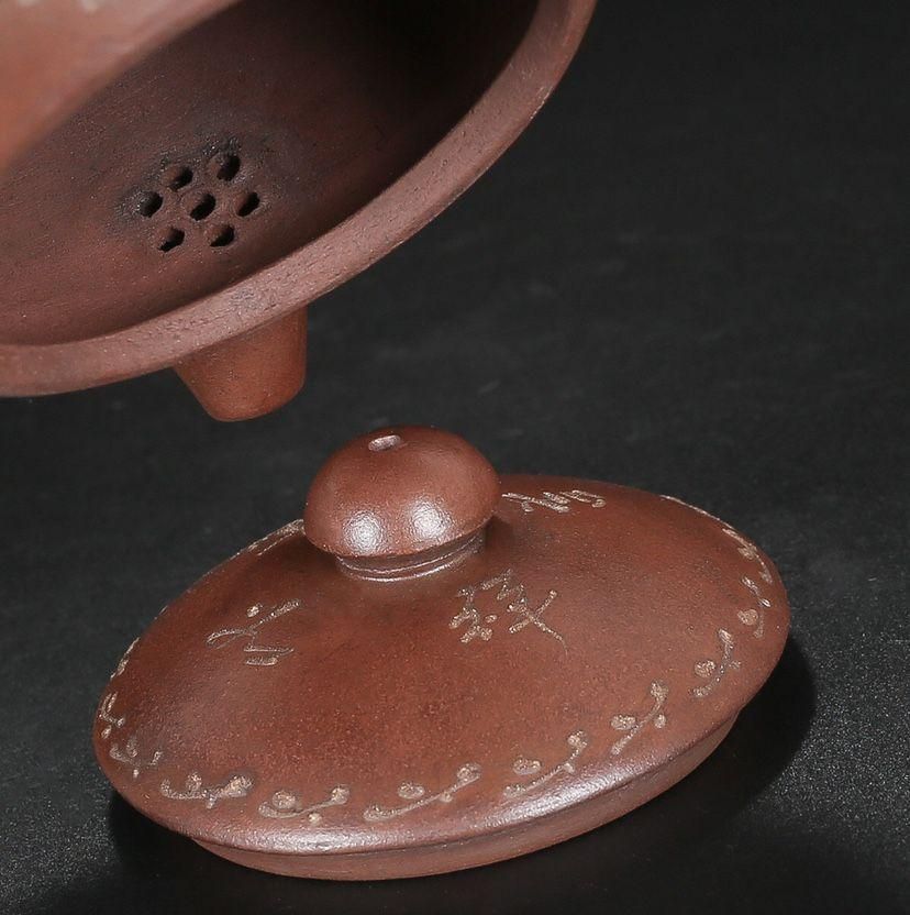 宜興 紫砂壷 五福急須 煎茶道具 - メルカリ