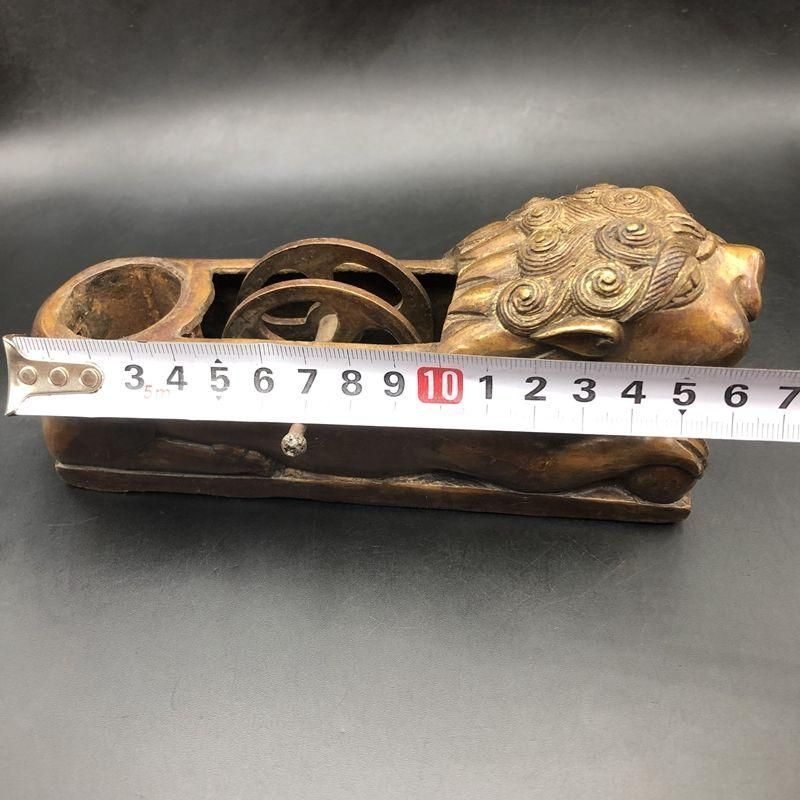 墨斗  虎頭墨斗木工画具  銅器  工芸品  美術品  置物 墨斗 虎頭墨斗木工画具 銅器 工芸品 美術品 置物 - メルカリ