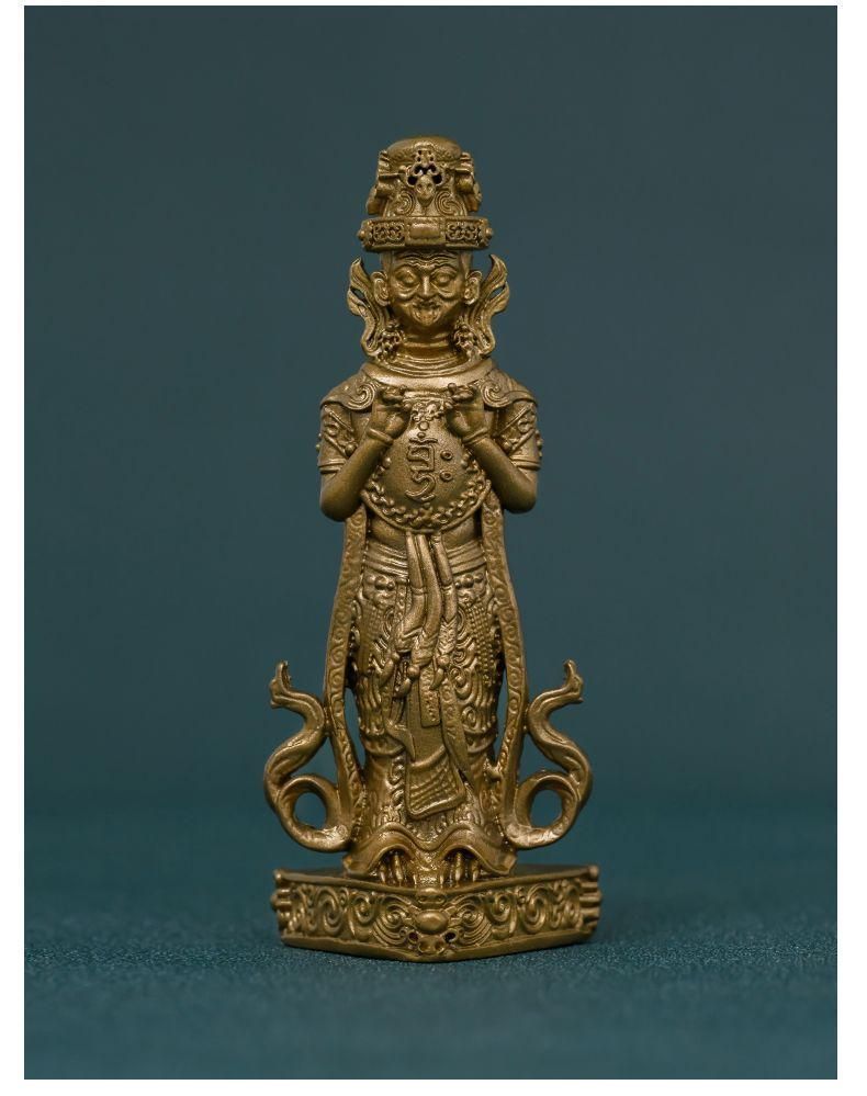 仏教美術 ザキラム仏像 禅意茶台 文机 鎮宅 辟邪 開運 風水 招財 置物