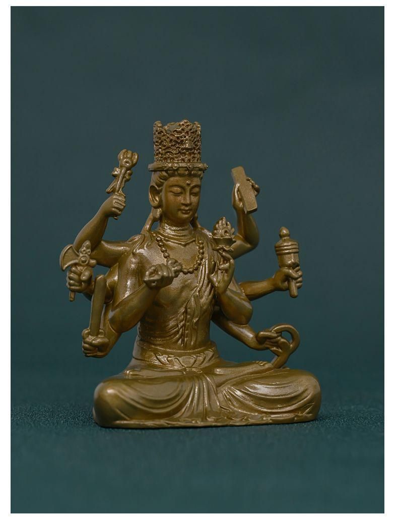 仏教美術 仏像 大随求菩薩 小仏像 銅製 銅器 - メルカリ