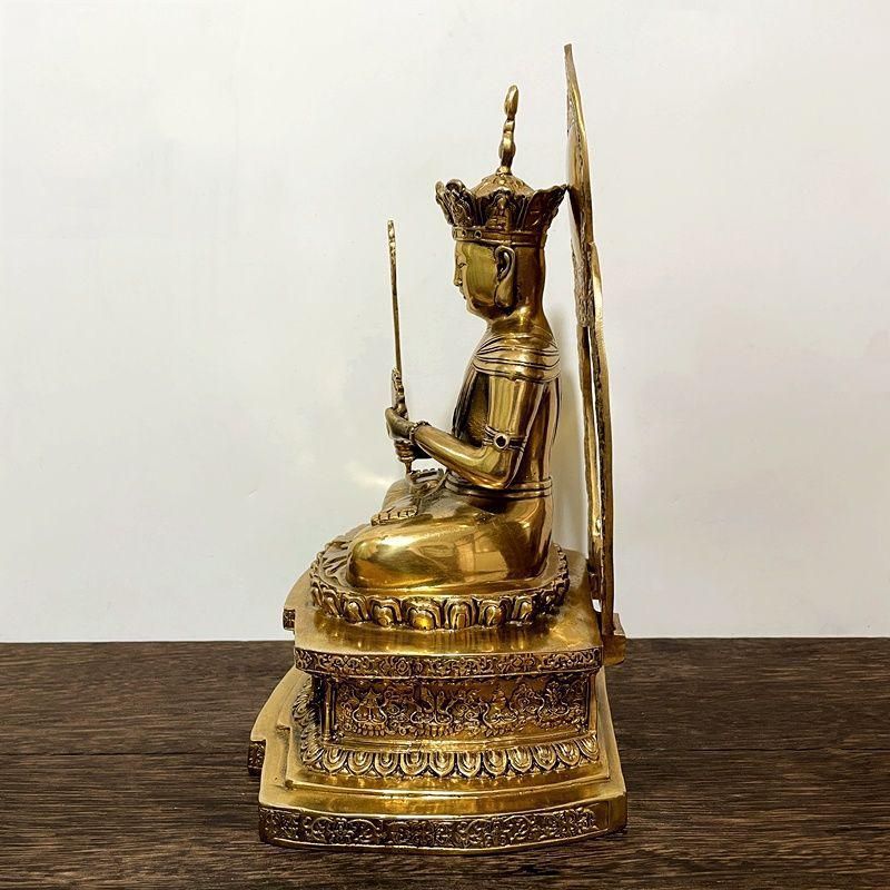 地蔵 虚空蔵菩薩仏像菩薩 観音 銅製 仏像 彫刻 置物 開運 風水 - メルカリ