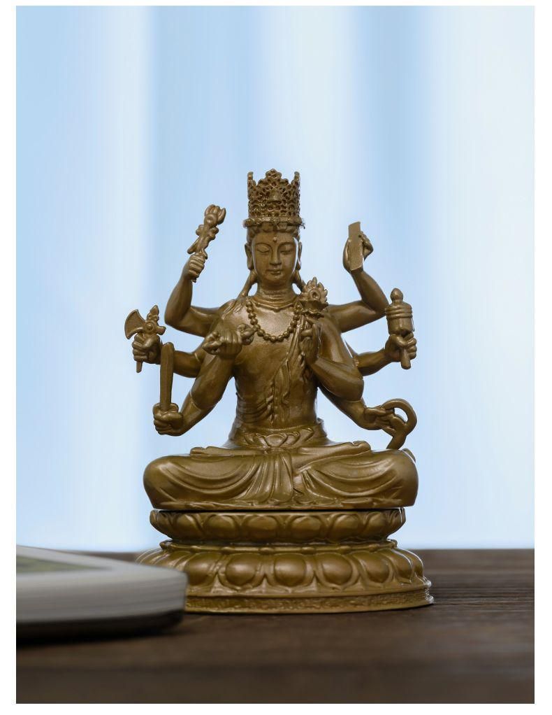 仏教美術 仏像 大随求菩薩 小仏像 銅製 銅器 - メルカリ