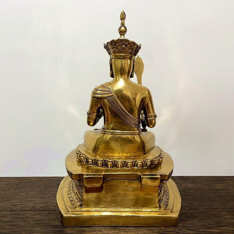 地蔵 虚空蔵菩薩仏像菩薩 観音 銅製 仏像 彫刻 置物 開運 風水 - メルカリ