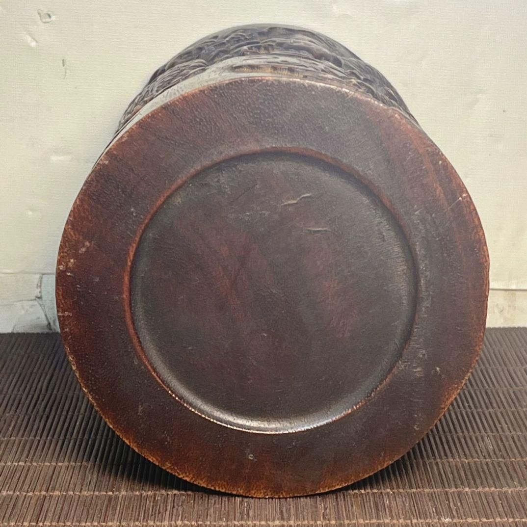 木彫り 二龍戯珠筆箱 書道具 文房具 現代工芸品 美術品 置物 木彫り 二龍戯珠筆箱 書道具 文房具 現代工芸品 美術品 置物 木彫り